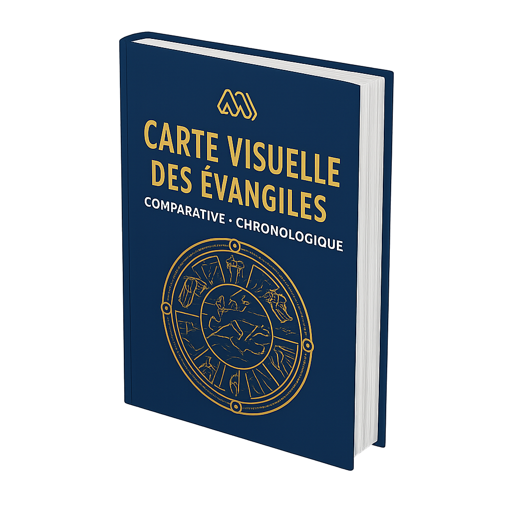 Carte Visuelle des Évangiles